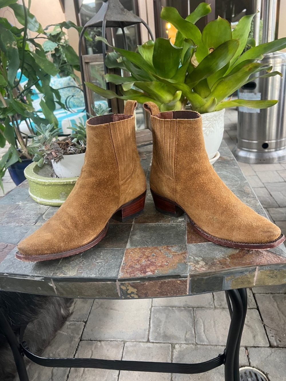 Tecovas Piper suede bootie 8 / 8.5 - Picture 9 of 10